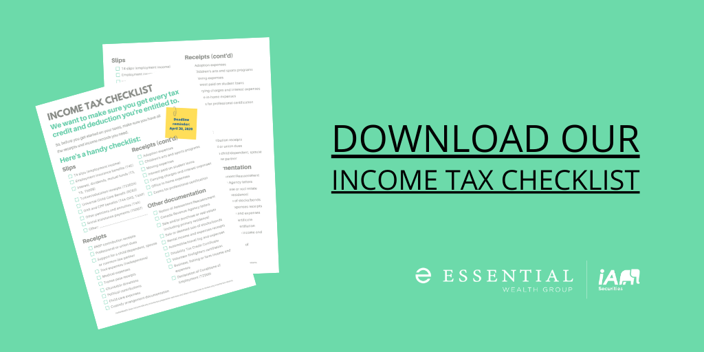 Tax Checklist Essential Wealth Group